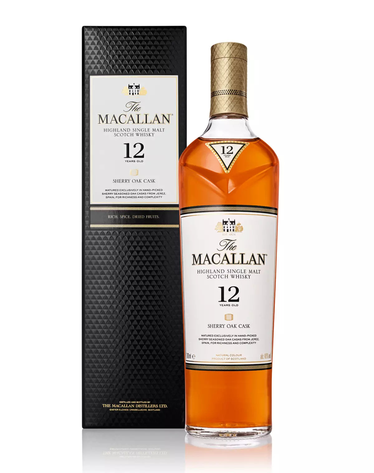 The Macallan Sherry Oak 12 Year Old