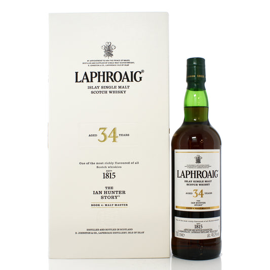 Laphroaig Ian Hunter Story 34 Year Old